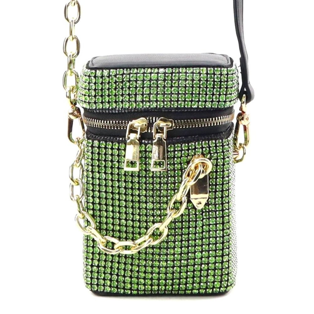 Rhinestones Messenger Bag